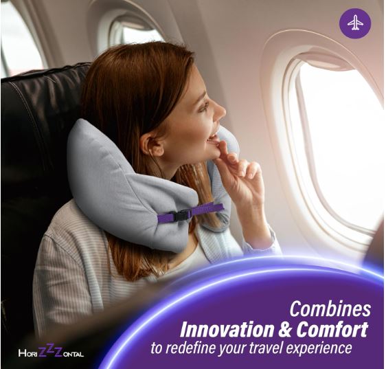 Travel Neck Pillow Cooling and Eco-Friendly Foam for Travel