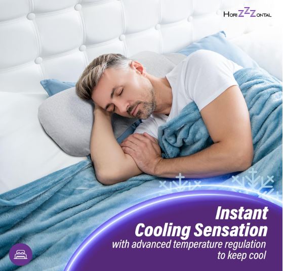 Travel Neck Pillow Cooling and Eco-Friendly Foam for Travel