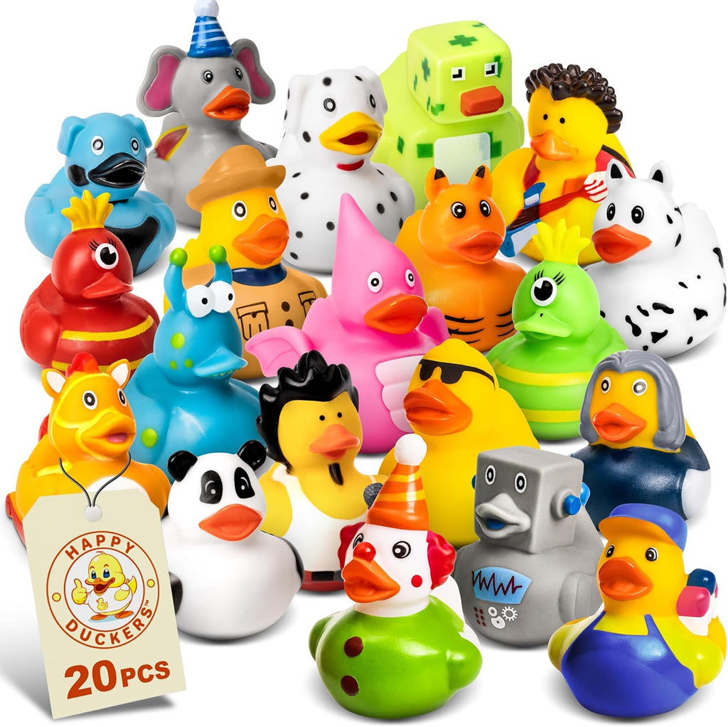 Rubber Ducks - 20 Piece Bulk Pack
