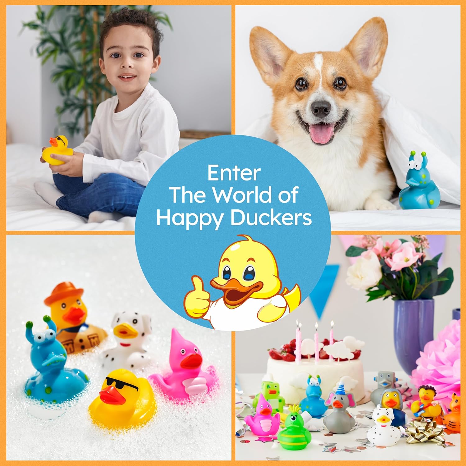 Rubber Ducks - 20 Piece Bulk Pack