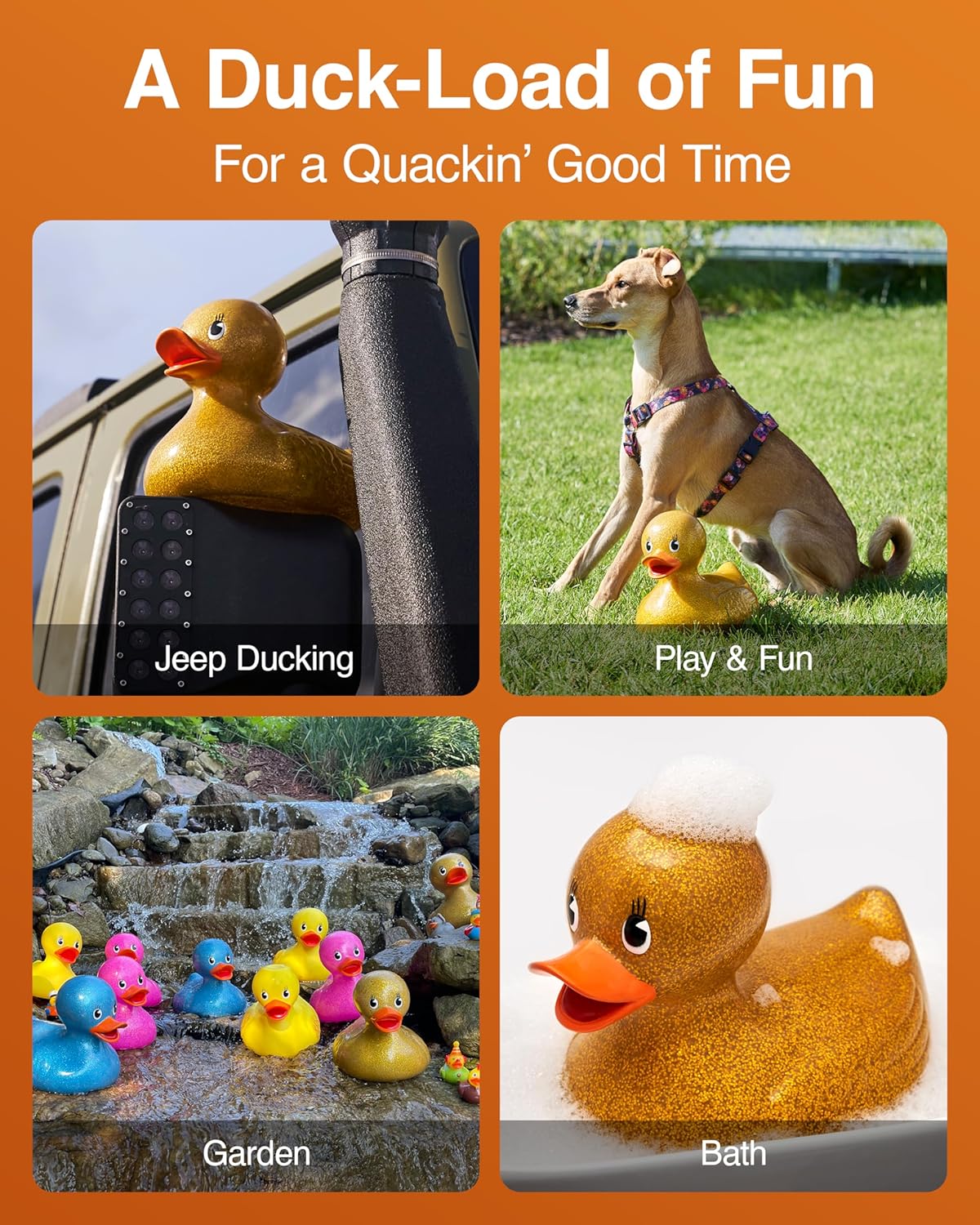 Giant Yellow Rubber Duck - 10.5"