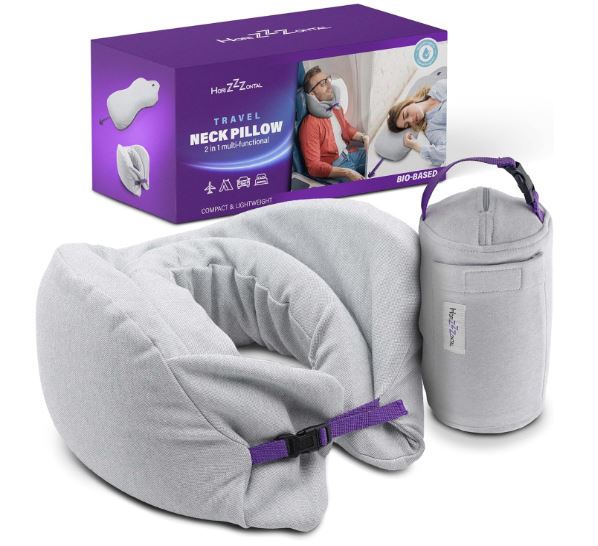 Travel Neck Pillow Cooling and Eco-Friendly Foam for Travel