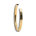 Stella Valle Grand Daughter Mantra Cuff Bracelet Adjustable 18K Gold Plated