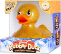 Giant Rubber Duck 10.5" Gold Jeep Ducking Bath Toys Duckies w/ Giftbox