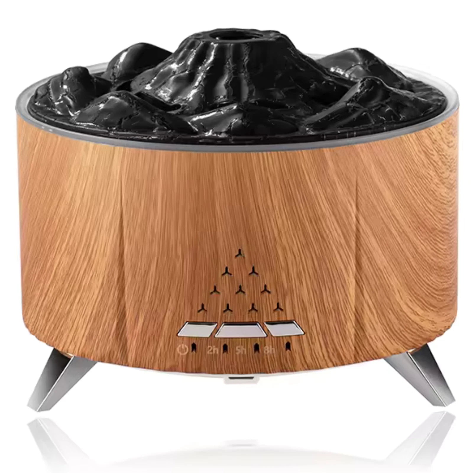 Volcano Essential Oil Diffuser Cool Mist w/ Remote & Light Timer