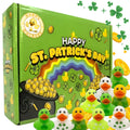 25pcs St. Patrick Rubber Ducks 2" Bath Toys Party Favors Pool Jeep Ducking Decor Gift