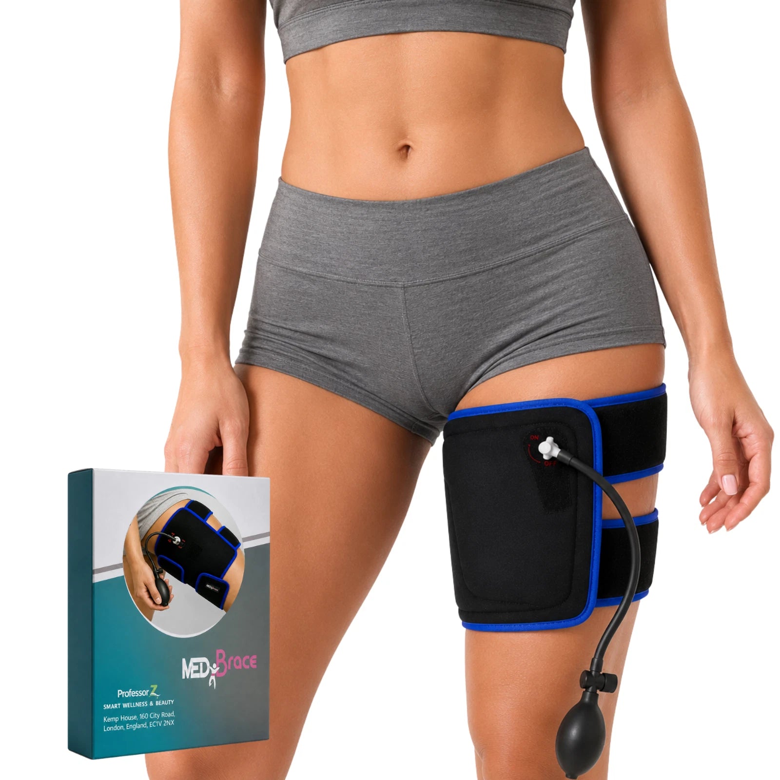 MEDiBrace Thigh Groin Cold Compression Therapy Wrap Ice Pack Pain Relief