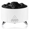 Volcano Essential Oil Diffuser Cool Mist w/ Remote & Light Timer - White
