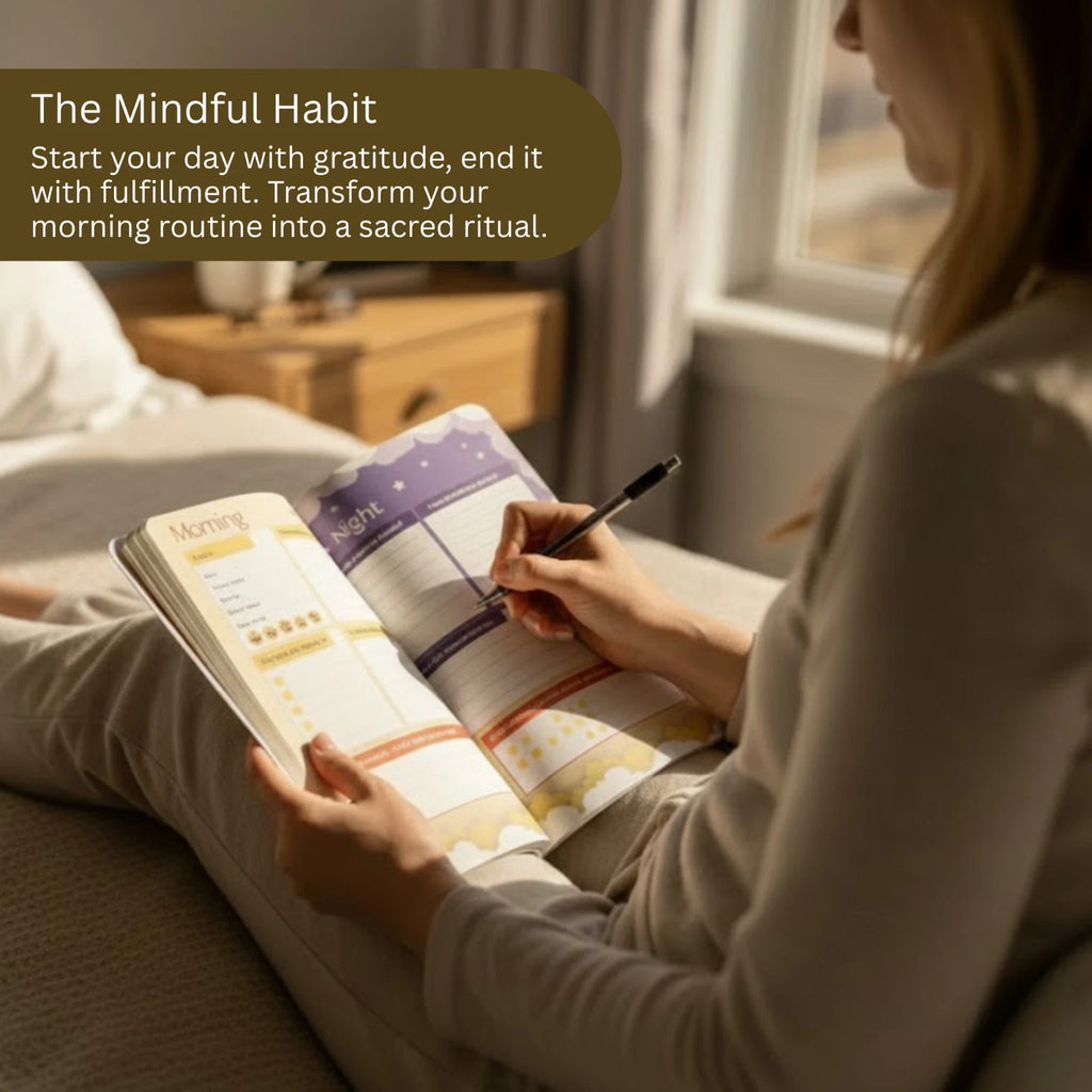 Awaken: A 90-Day Journal for Mindfulness, Self Discovery, & Better Sleep HRDCVR