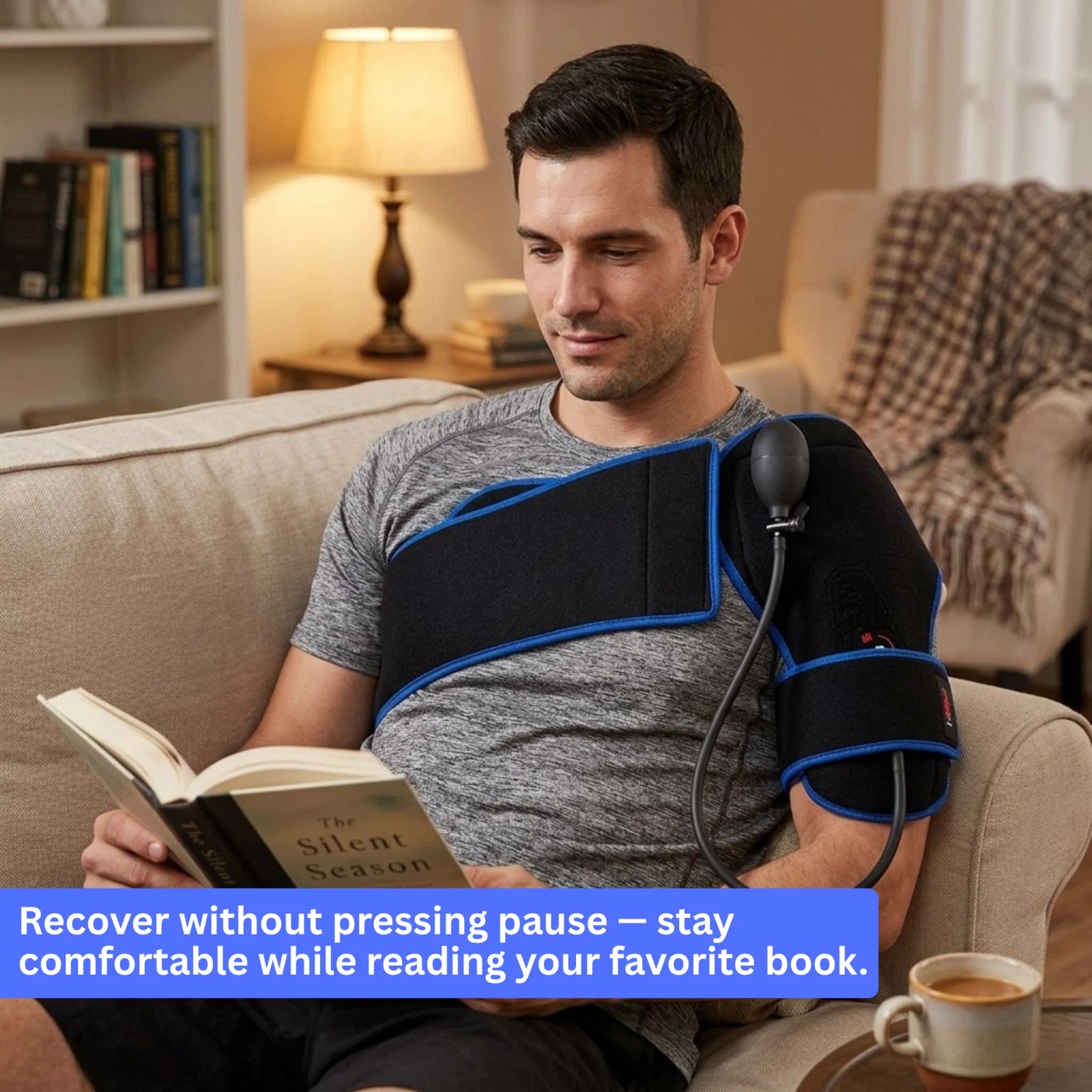 MediBrace Cold Compression Shoulder Wrap – Cryotherapy & Compression Pain Relief