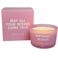 Birthday Cake Scented Soy Candle 3 Wick with Pink Gift Box