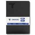 Thotical A5 Dot Grid Journal Hard Cover, Dark Gray - 192 Pages