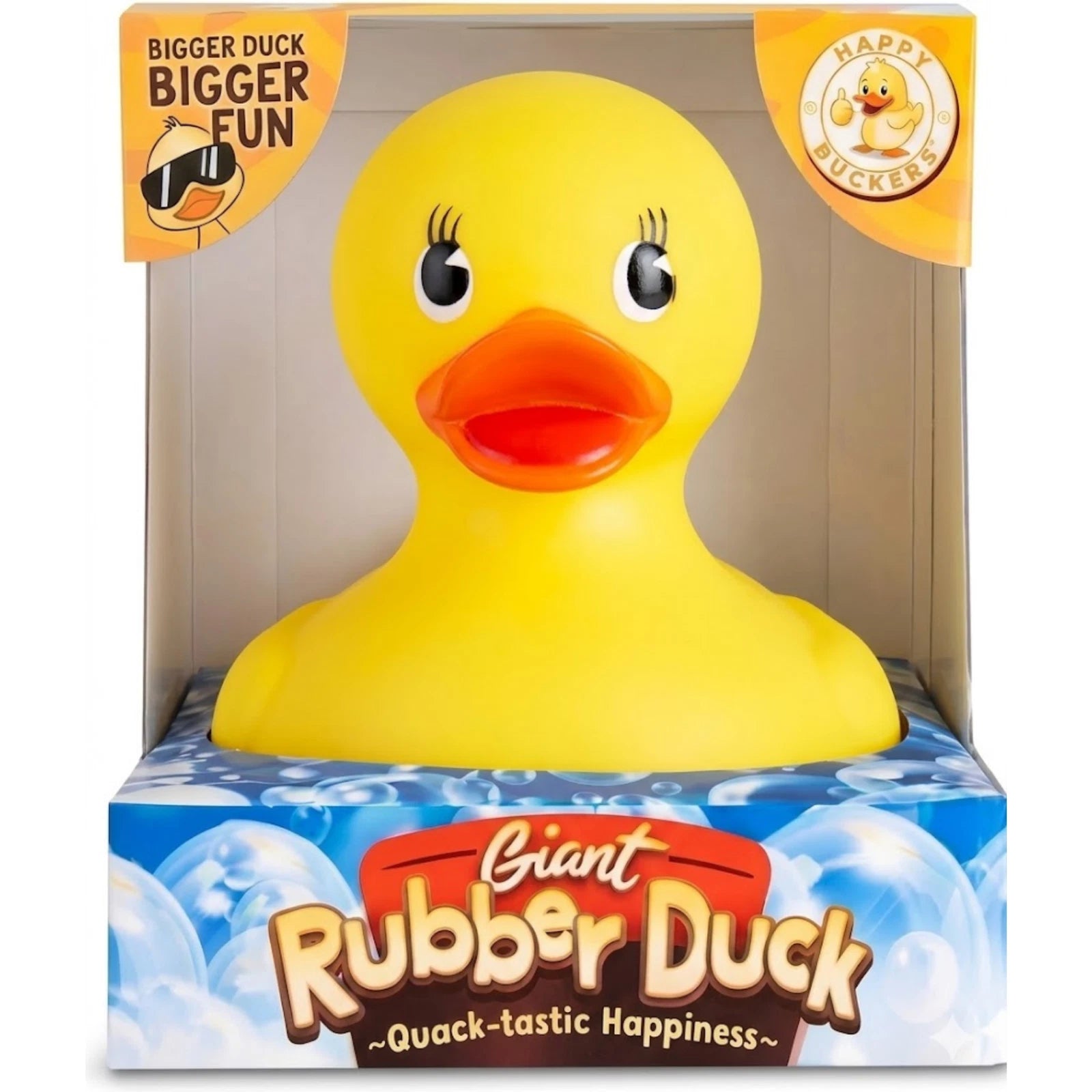 Giant Rubber Duck 10.5" Classic Yellow Jeep Ducking Bath Toys Duckies w/ Giftbox