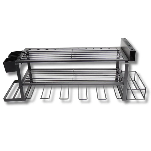 10-in-1 Power Tool Organizer Wall Mount Garage Storage Rack Drill Holder Shelf